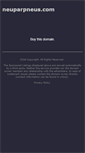 Mobile Screenshot of neuparpneus.com